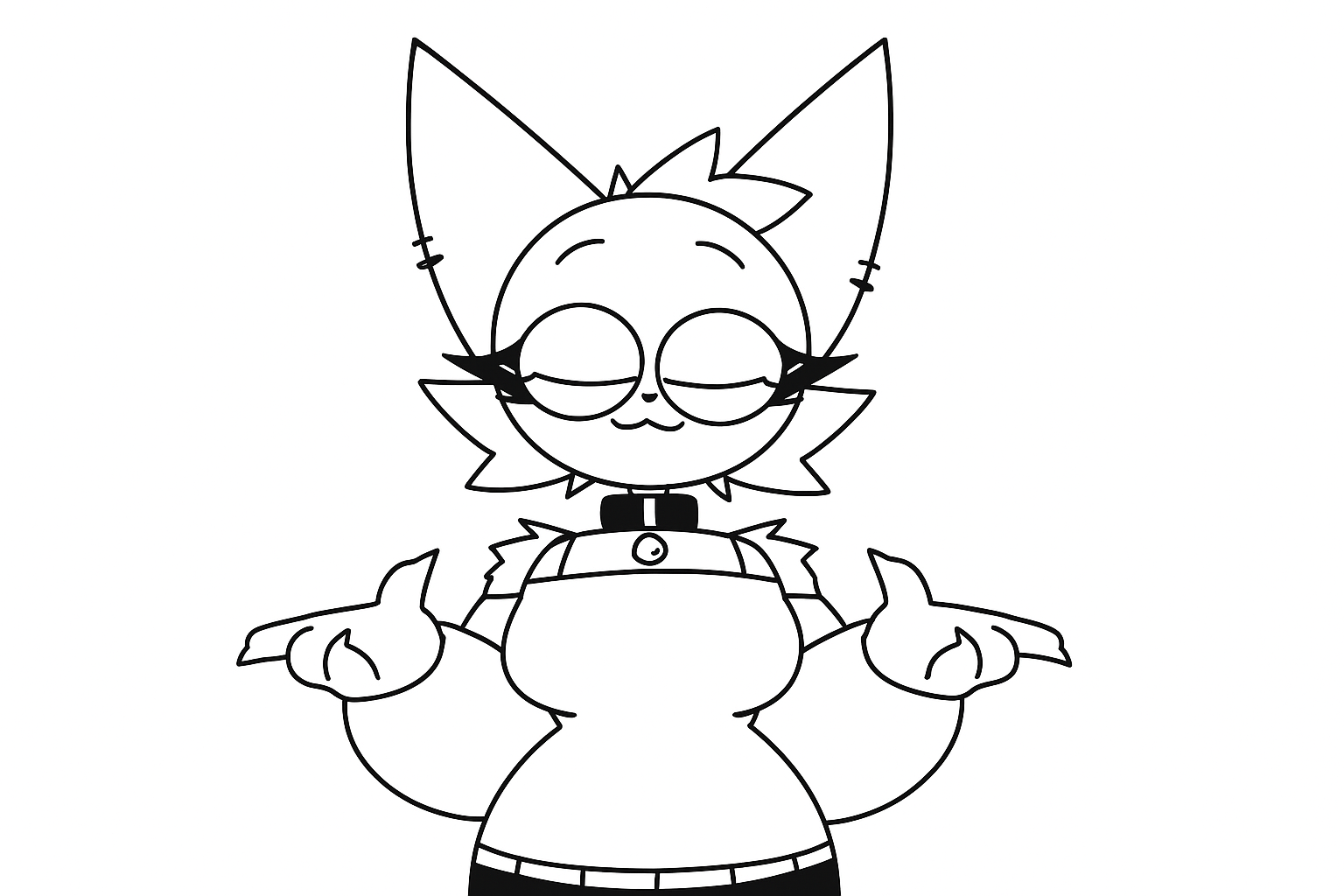 Cute Sprunki coloring pages theme - Free printable cute sprunki coloring sheets collection