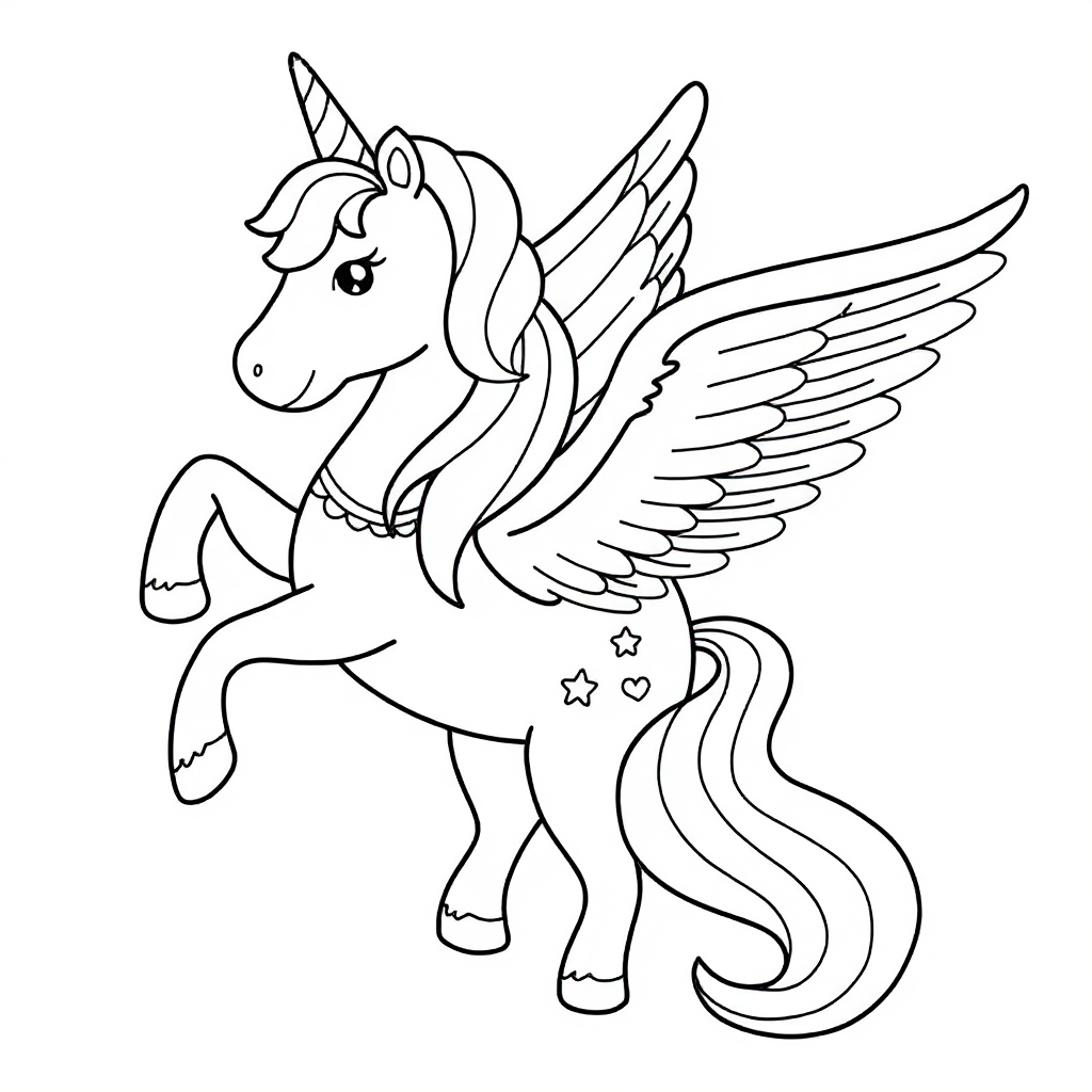 unicorn coloring pages coloring pages theme - Free printable unicorn coloring pages coloring sheets collection